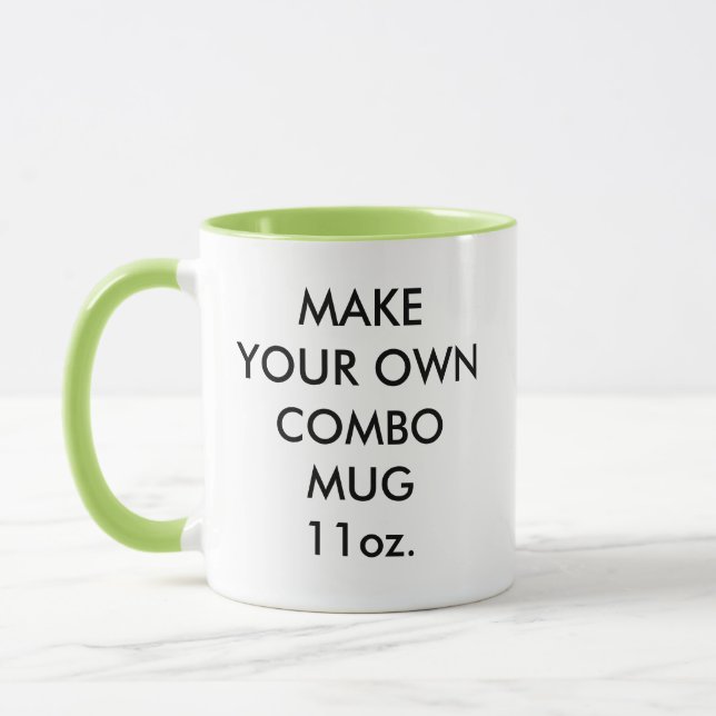 Taza Combinación personalizada de cal personalizado Mug (Izquierda)