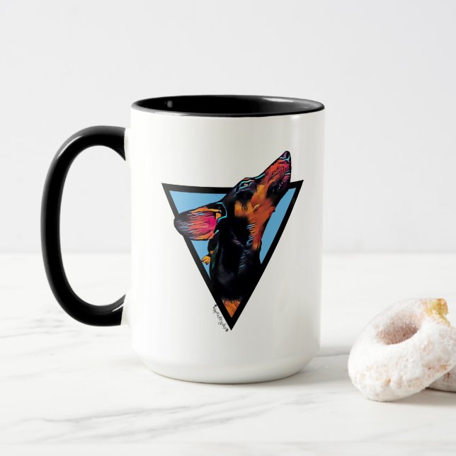 Taza combinada 444ml del "grito" Dex (Con donut)