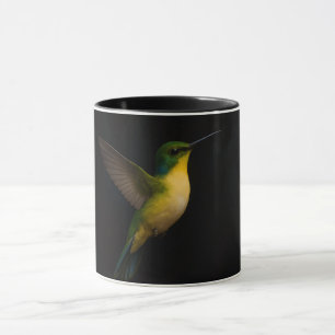 Taza combinada Black 4 Luxe con pájaro volador