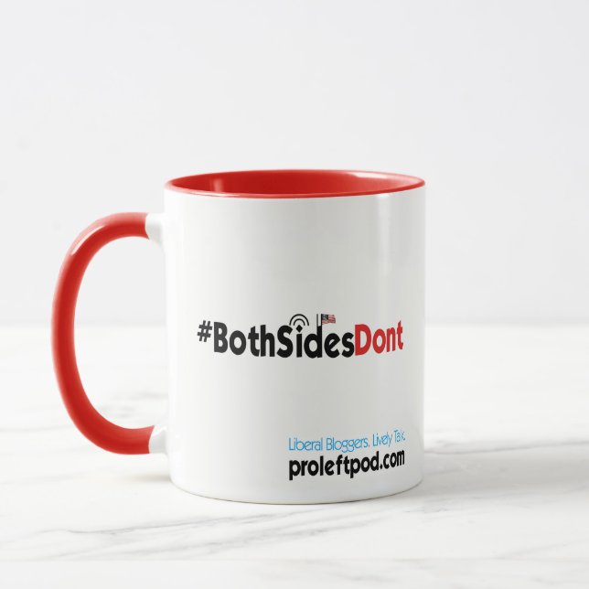 Taza combinada - #BothSidesDont (Izquierda)