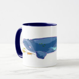 Taza combinada de 11oz "de la ballena derecha de