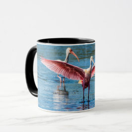 Taza combinada de 330 ml de Espátula Rosada Negra
