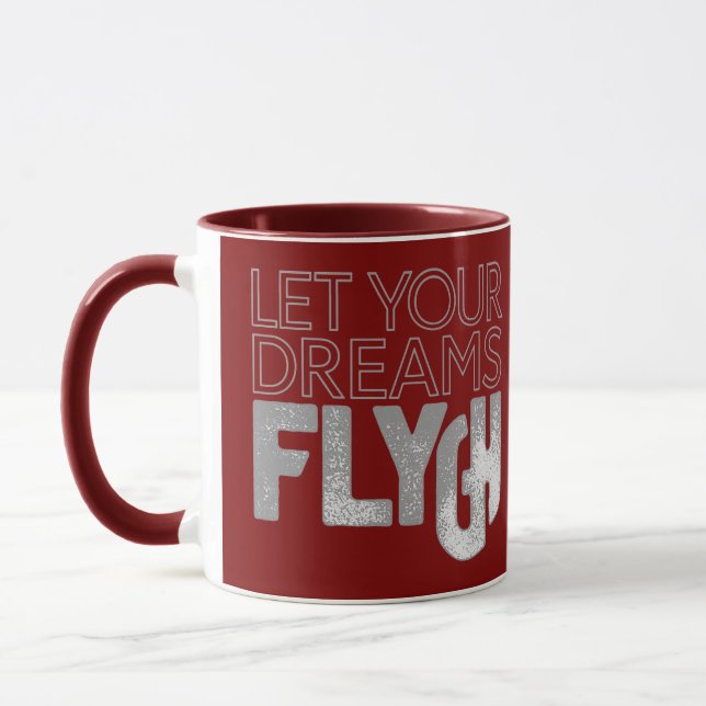 Taza combinada de cita inspiradora (Izquierda)