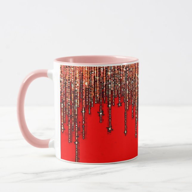 Taza Combinada de Color Vibrante – Tamaño Perfecto (Izquierda)