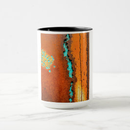 Taza combinada de dos tonos 15 oz