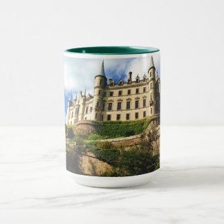 Taza combinada de encargo de Escocia del castillo