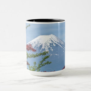 Taza combinada de encargo del monte Fuji