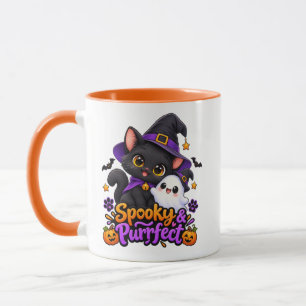 Taza combinada de Halloween espeluznante y perfect