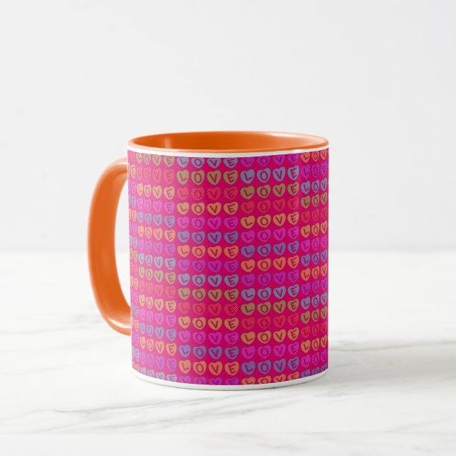 Taza combinada del AMOR (Anverso izquierdo)