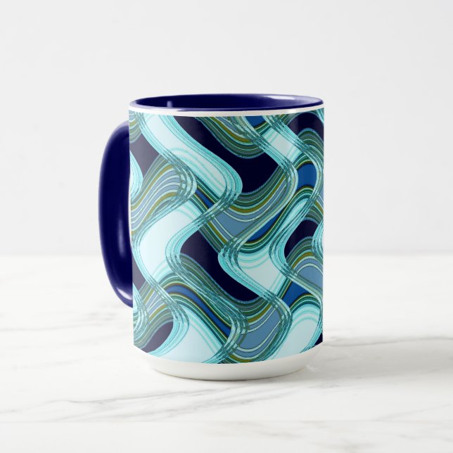 Taza combinada del ático y del pavimento de C.L. (Anverso izquierdo)