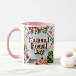 Taza combinada del Día Nacional de la Comida