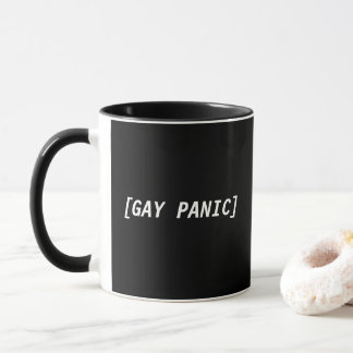 Taza combinada del pánico gay