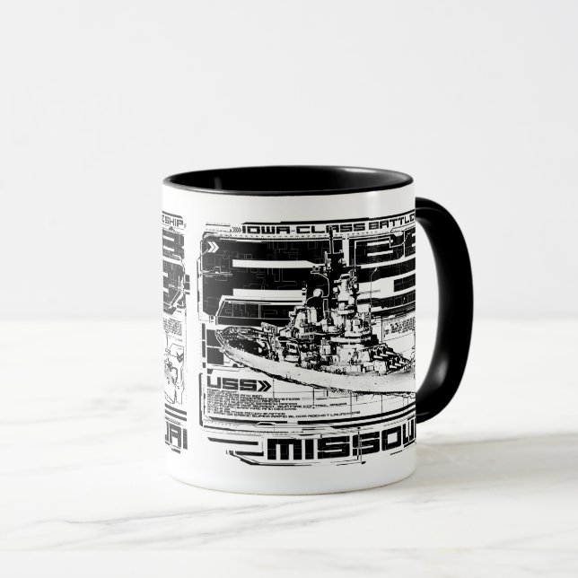 Taza combinada poderosa del MES (Anverso derecho)