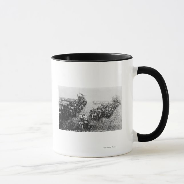 Taza Combinar escena de cosecha (Derecha)