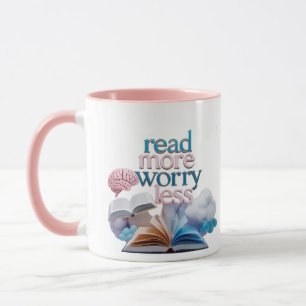 Taza Combo - Amante de Libros Estéticos y Surreali