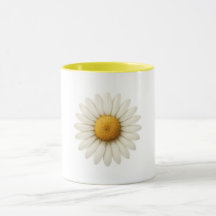 Taza Combo Amarillo - Flor de Margarita