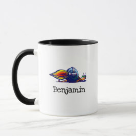 Taza Combo Caracol Cohete