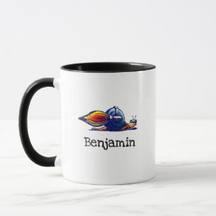 Taza Combo Caracol Cohete
