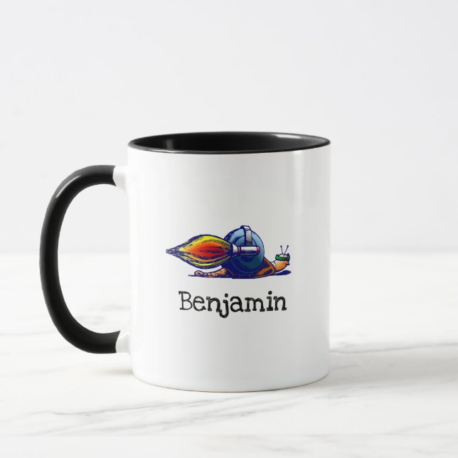 Taza Combo Caracol Cohete (Izquierda)