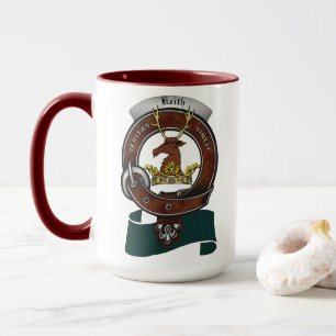 Taza Combo de la placa Keith Clan 15oz Mug