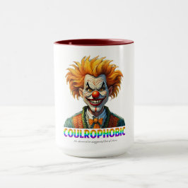 Taza Combo de payasos Coulrofóbicos