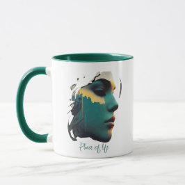 Taza Combo de perfil de Cityscape Artificial Mug