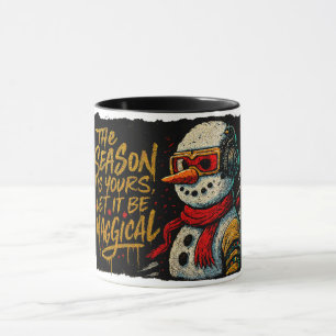Taza Combo de Temporada Mágica Premium Nieve-Herma