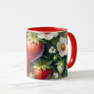 Taza Combo Fresa Roja
