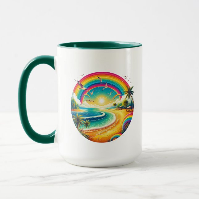 Taza Combo grande arcoiris (Izquierda)