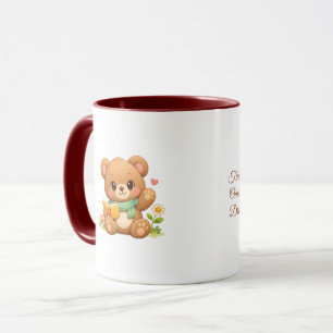 Taza Combo Infantil "Oso Leyendo Cuento de Hadas