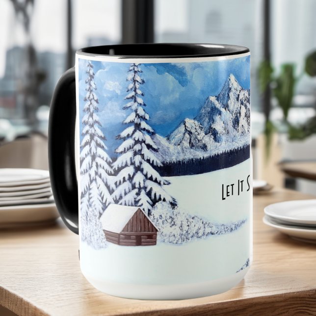 Taza Combo Maravilla de Invierno (Subido por el creador)