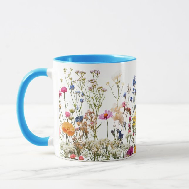 Taza Combo Mug 11 oz (azul) (Izquierda)