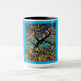 Taza Combo Mug, 15 onzas de árbol de la vida
