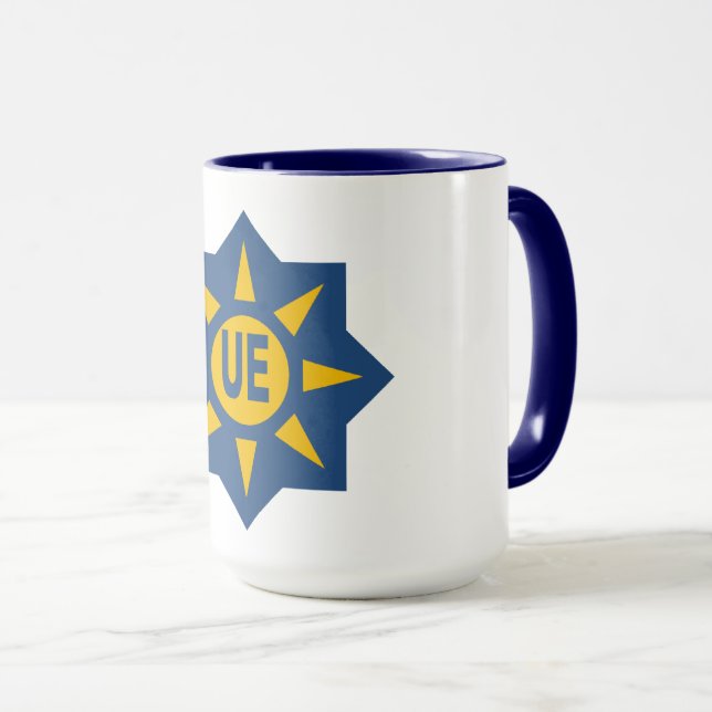 Taza Combo mug 444 g blanco azul marinan a UE (Anverso derecho)