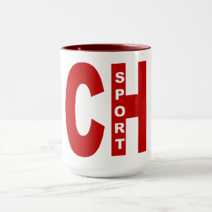Taza COMBO MUG 444 ml rojo CH DEPORTE