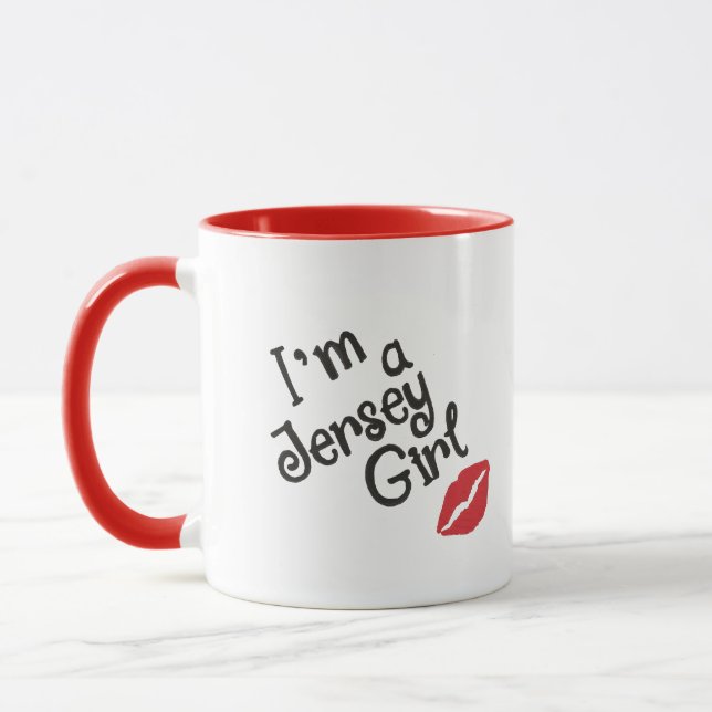 Taza Combo Mug Chica de Jersey (Izquierda)