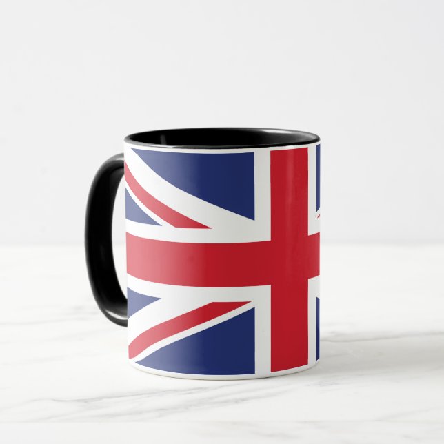 Taza Combo Mug De La Bandera Del Reino Unido (Anverso izquierdo)