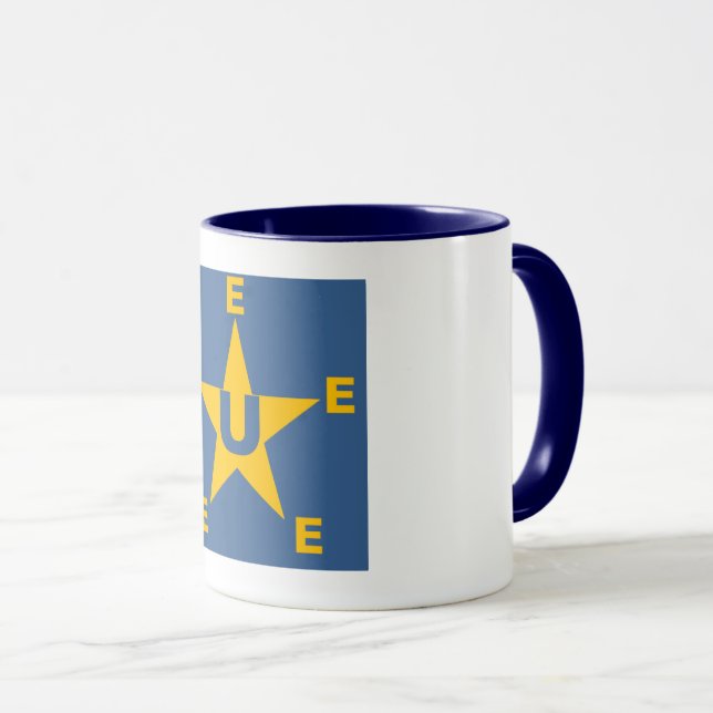 TAZA COMBO MUG DISEÑO   UE (Anverso derecho)