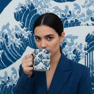 Taza Combo Mug - La ola de Hokusai