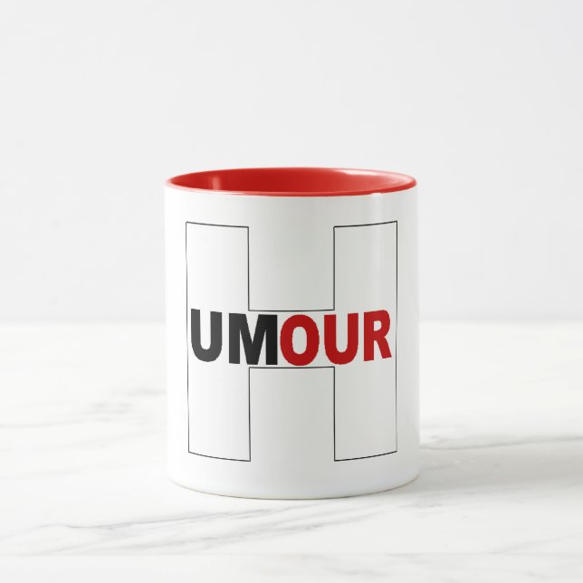 Taza Combo mug rouge HUMOUR  (Centro)