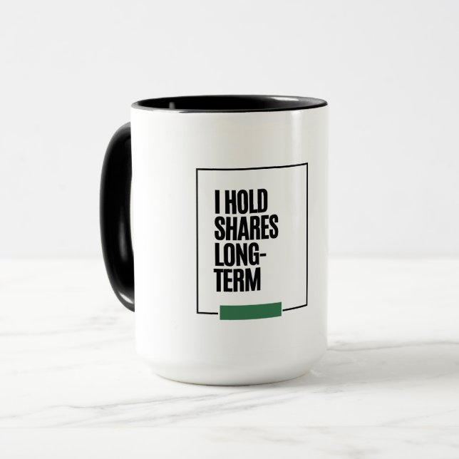 Taza Combo para Inversores – Regalo Divertido del  (Anverso izquierdo)
