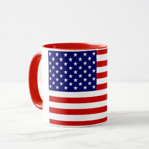 Taza Combo-Ringer Mug cn con bandera de Estados Unidos