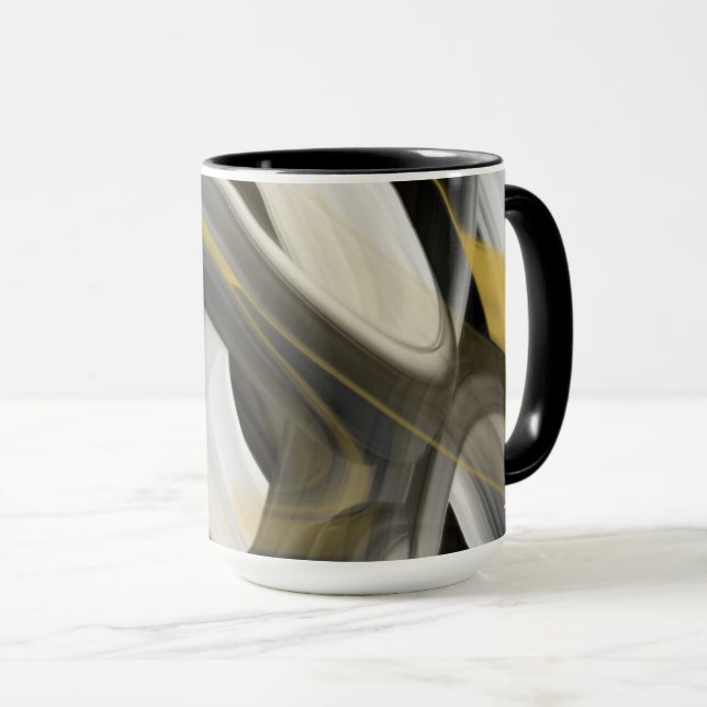 Taza Combo Tendencia Abstracta Decoración Interior (Anverso derecho)