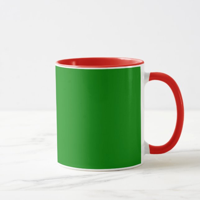 Taza Combo Verde y Rojo (Derecha)