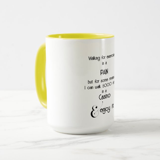 Taza Combo "Walking" (Anverso izquierdo)