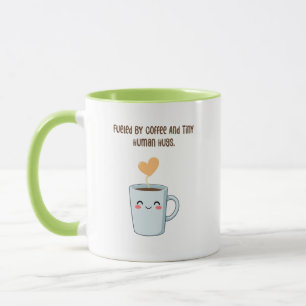 Taza Combustible Humano Pequeño Abraza Educador