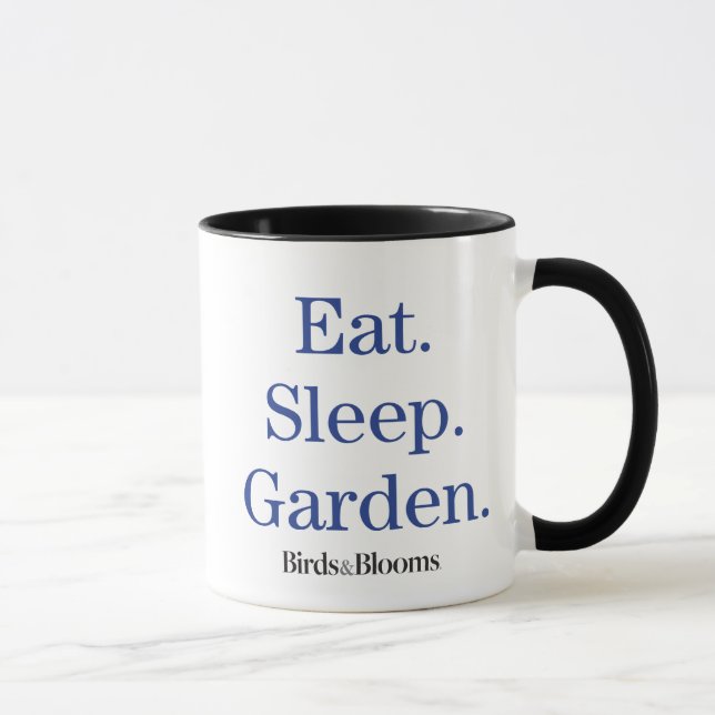 Taza Come. Duerme. Jardín. (Derecha)