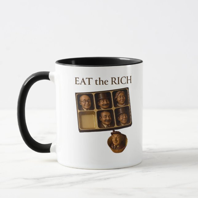 Taza Come Rico Clásico (Izquierda)
