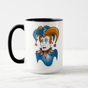 Taza Comedia de Jester Harlequin