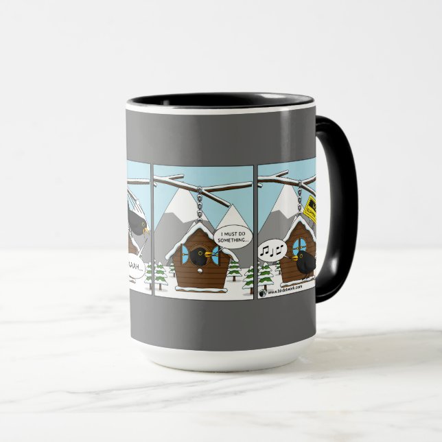 Taza Comedia de seguridad (Anverso derecho)